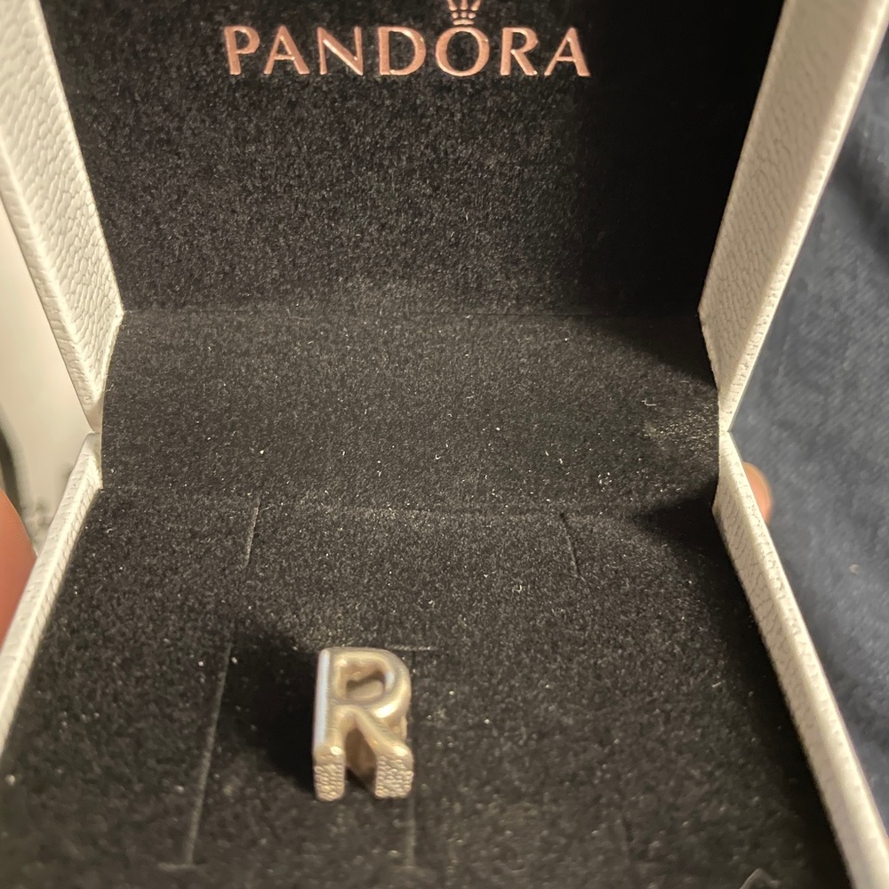 Alphabet Pandora Charm - Letter R